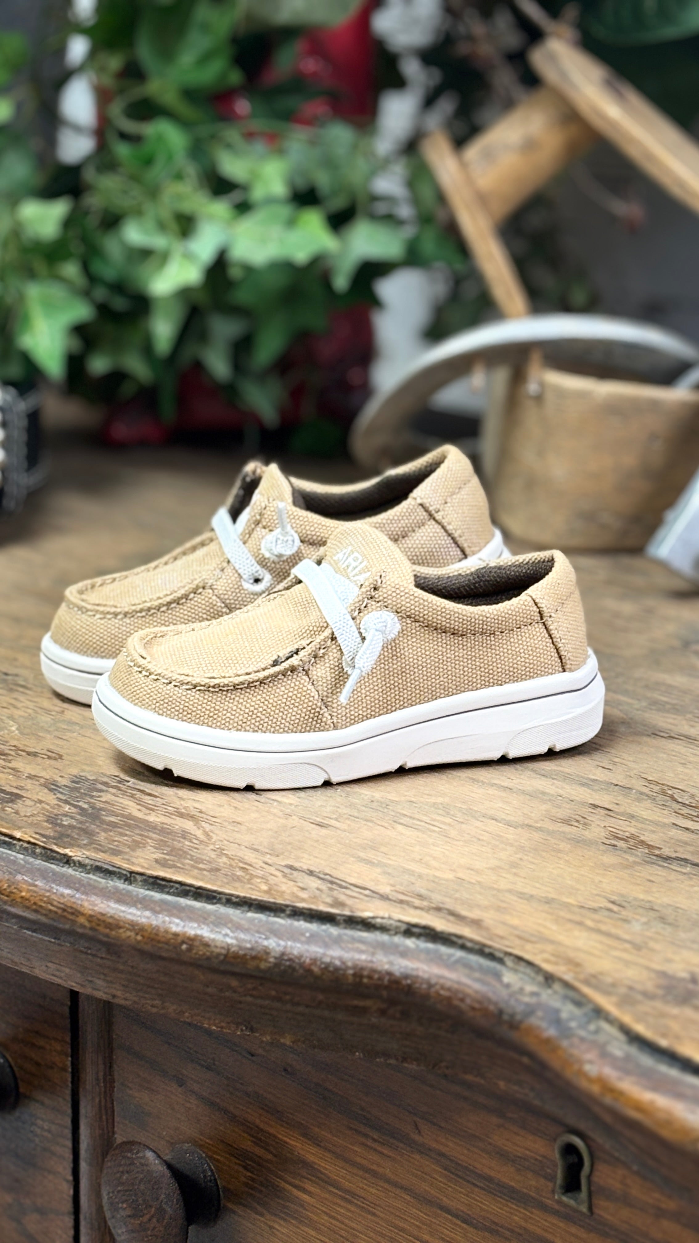 Ariat Lil' Stompers Casual Boots ~ Tan - Henderson's Western Store