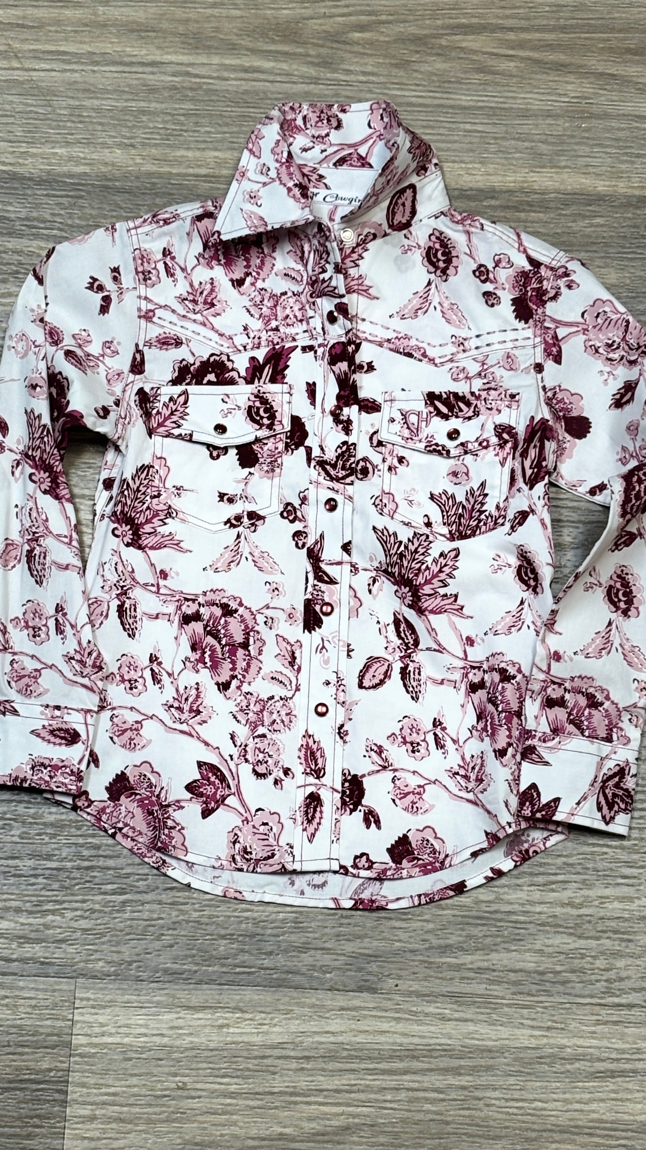 Cowgirl Hardware Western Shirt ~ Wild Flower - Henderson's Western Store