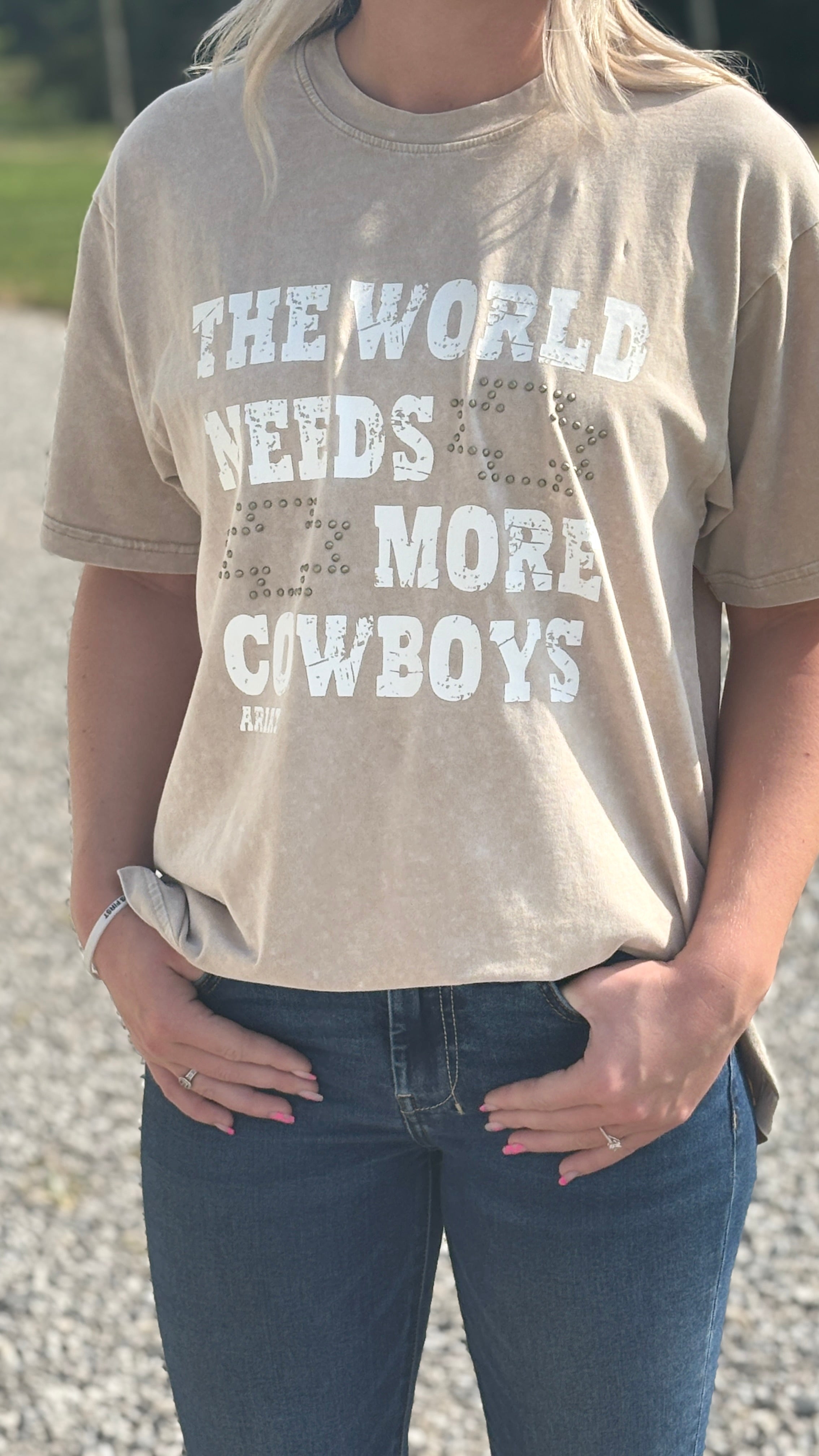 More Cowboys Tee by Ariat - Henderson's Western Store