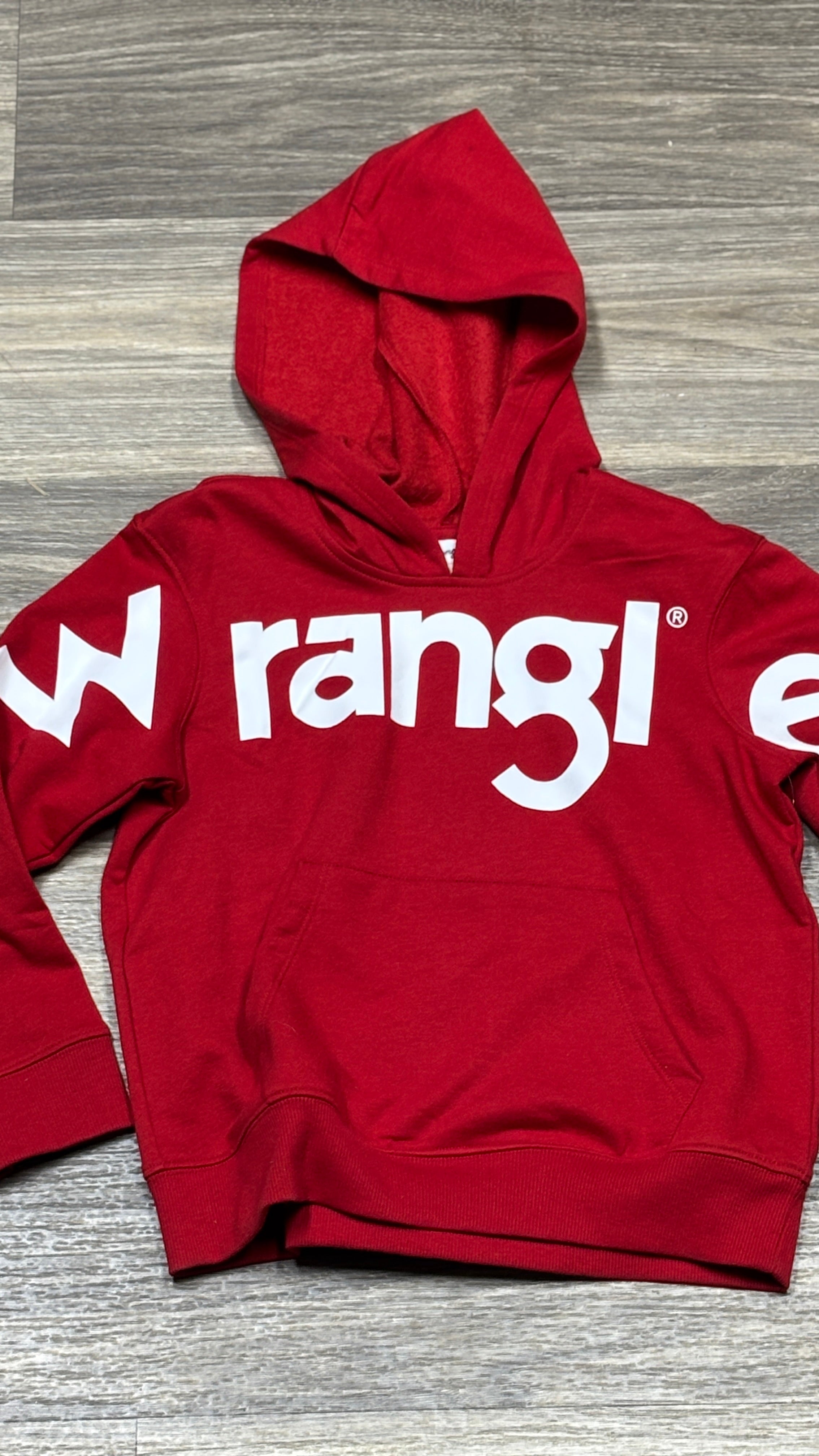 Girls Wrangler Bold Logo Hoodie - Henderson's Western Store