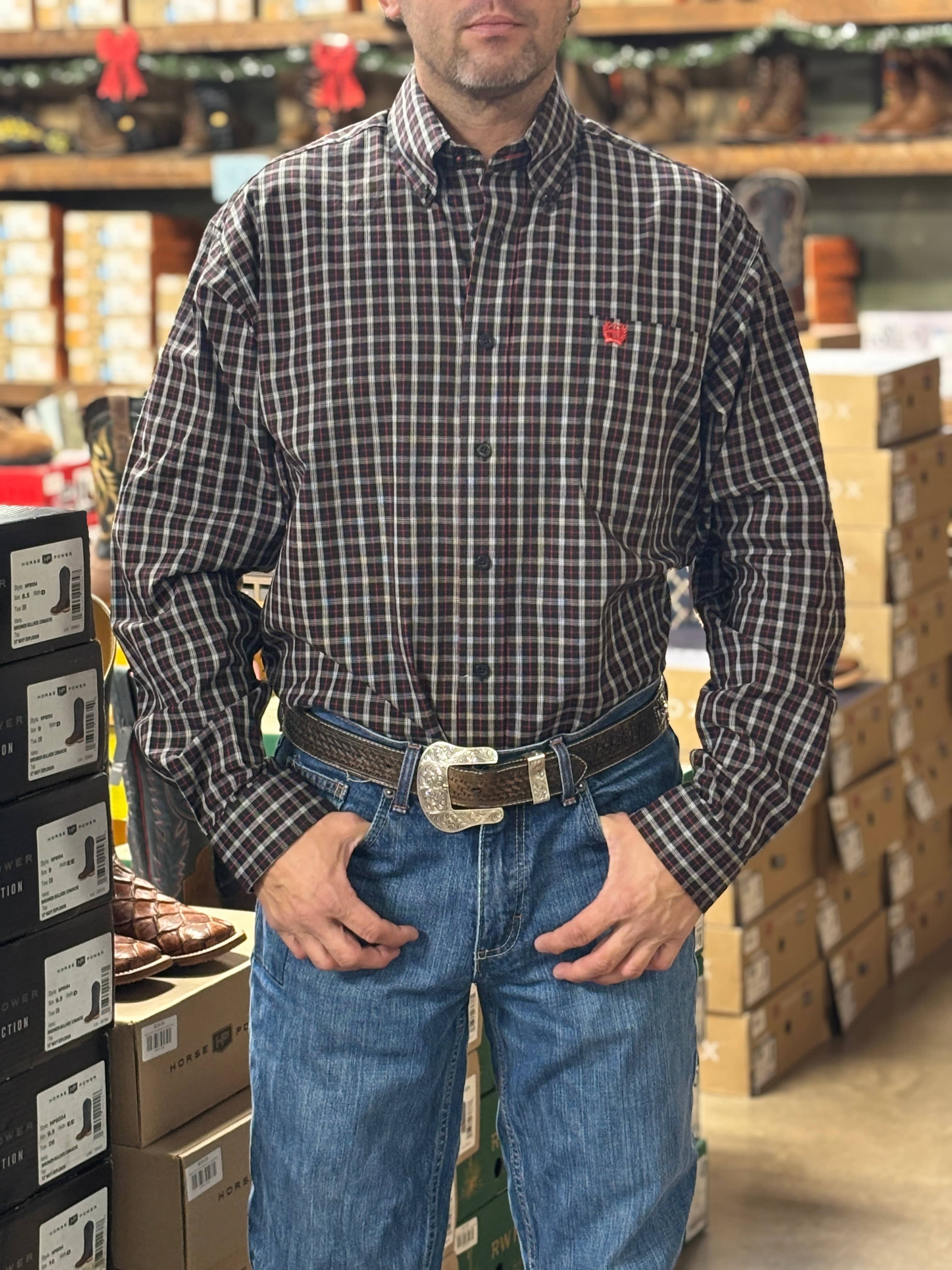 Cinch Plain Weave ~ Black - Henderson's Western Store