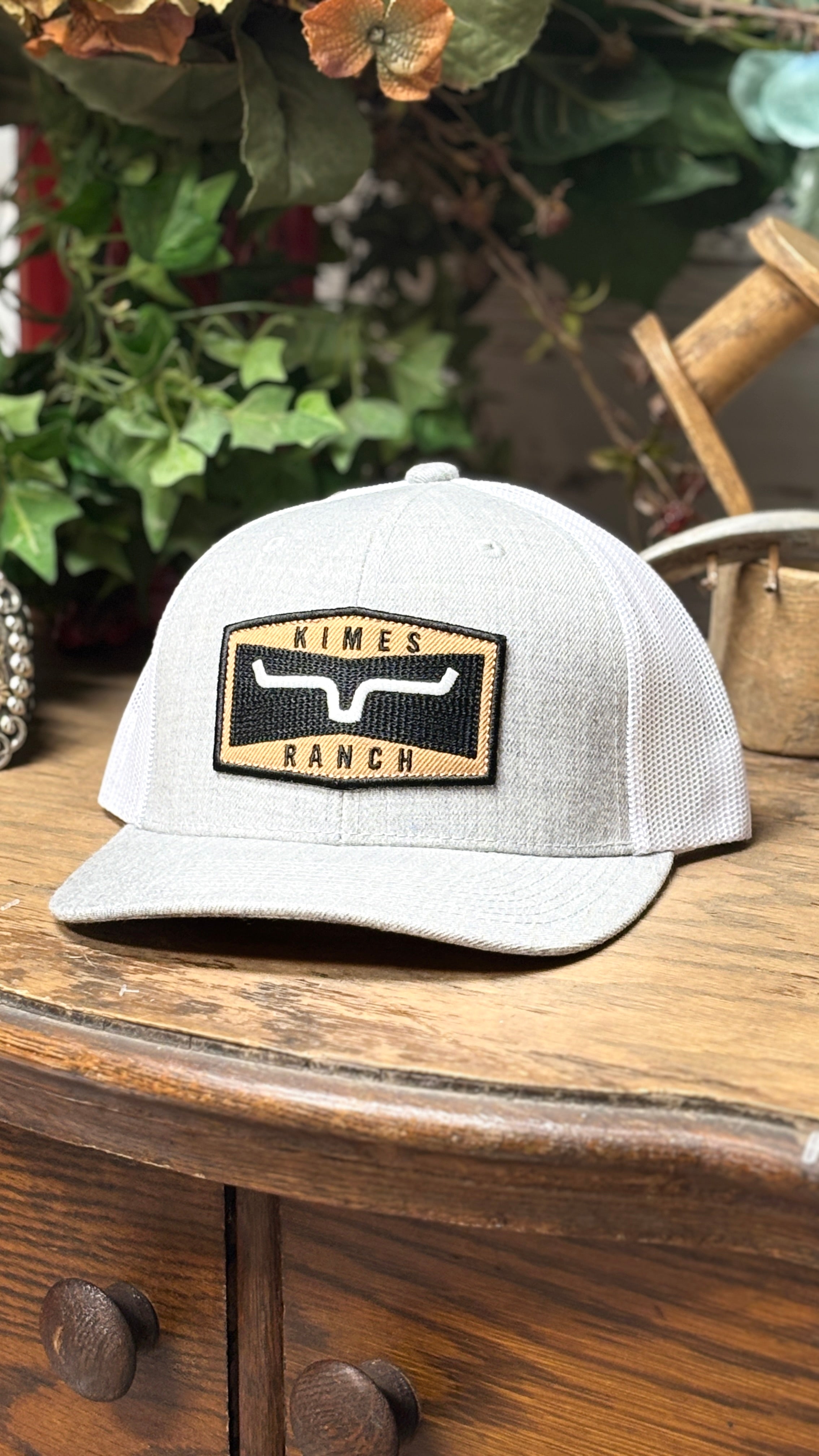 Kimes Cap ~ Railway ~ Gray - Henderson's Western Store