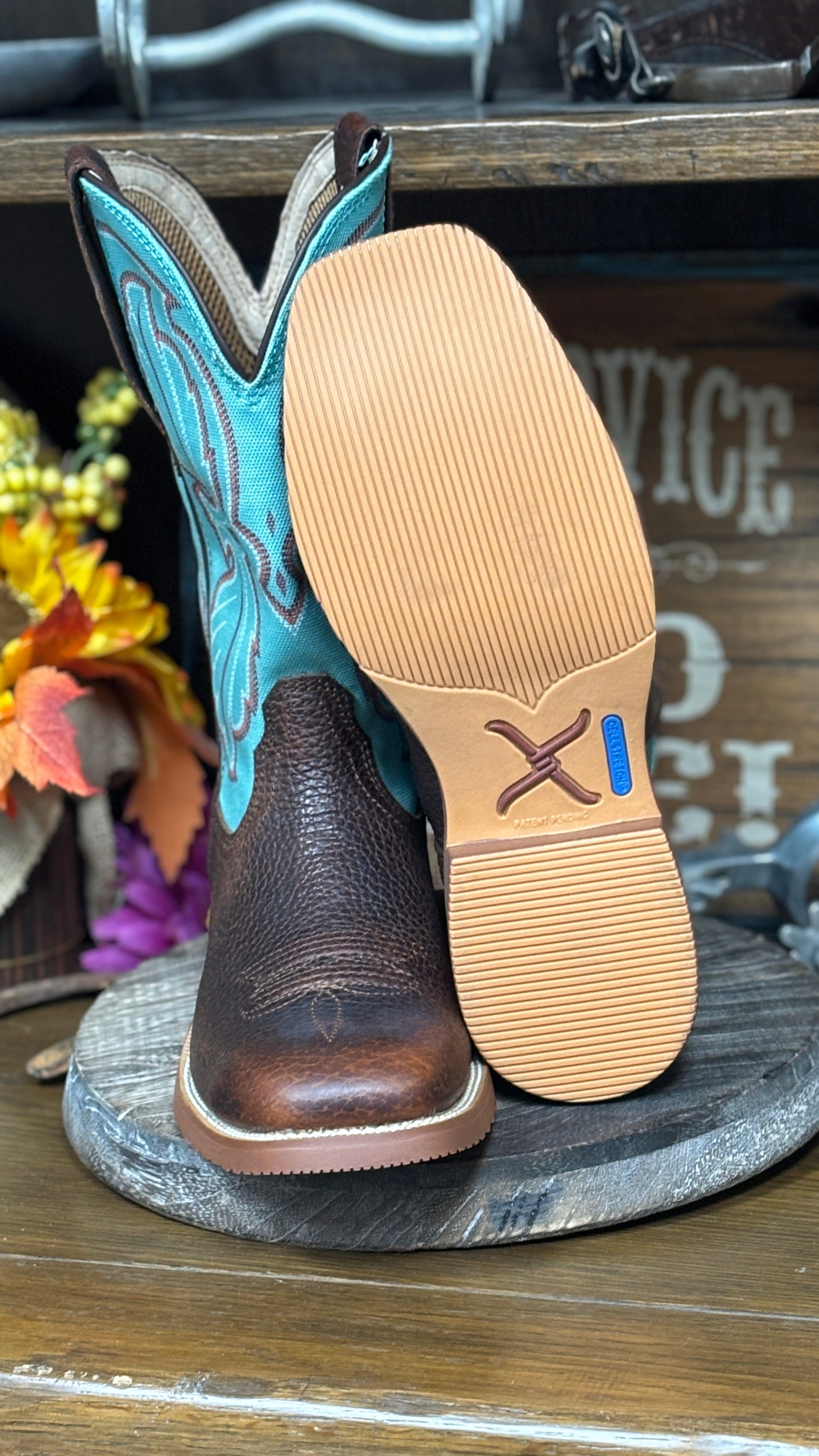 Ladies TechX Boot by Twisted X ~ Seafoam - Henderson's Western Store