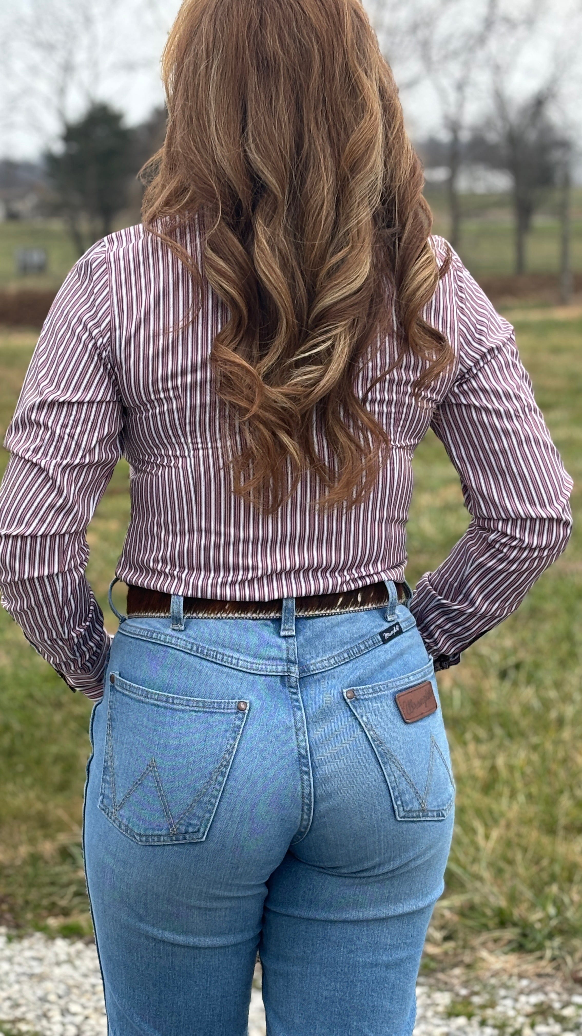 Ladies Cinch ~ Mulberry Stripe - Henderson's Western Store