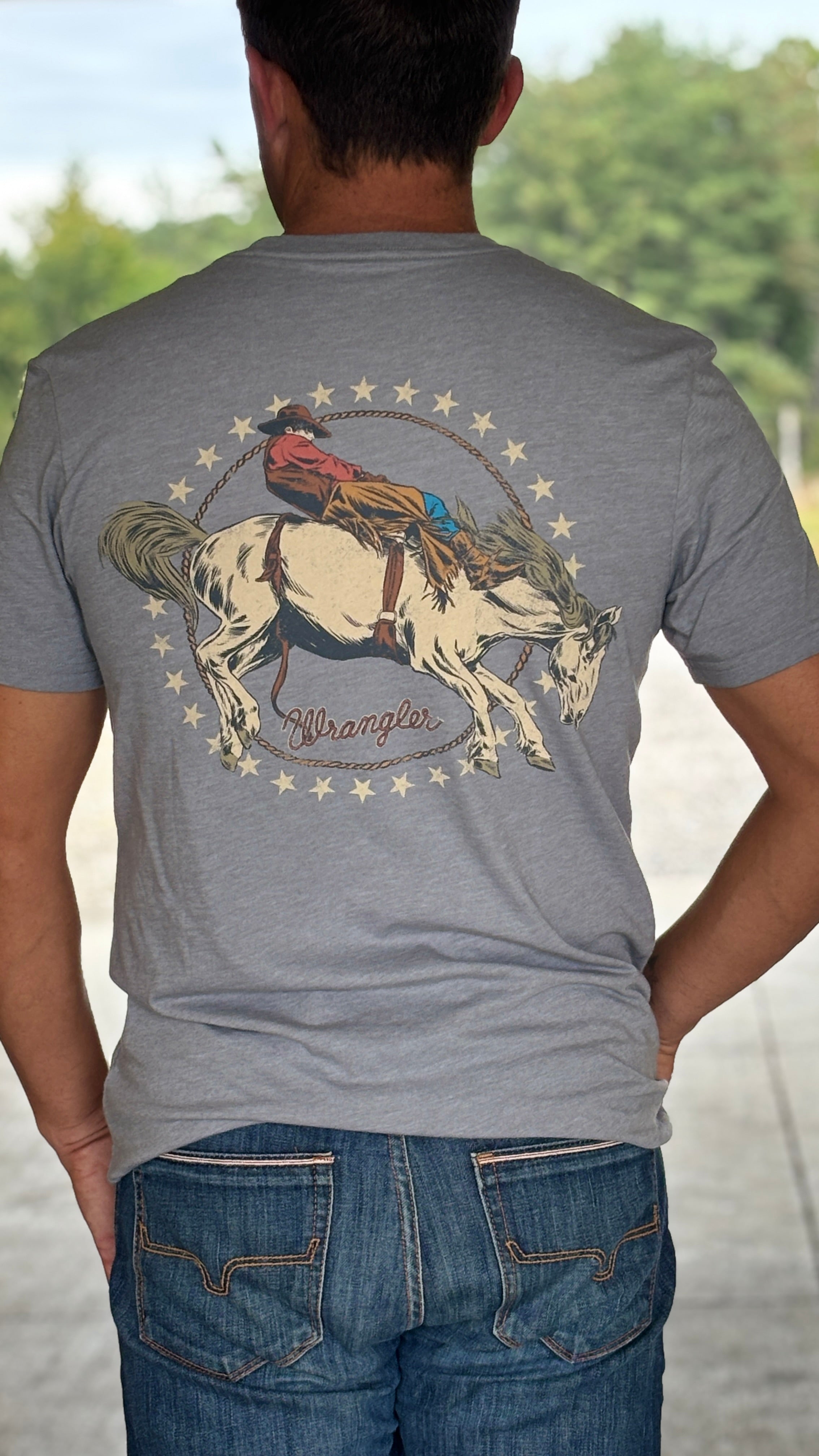 Wrangler Western Tee - Henderson's Western Store