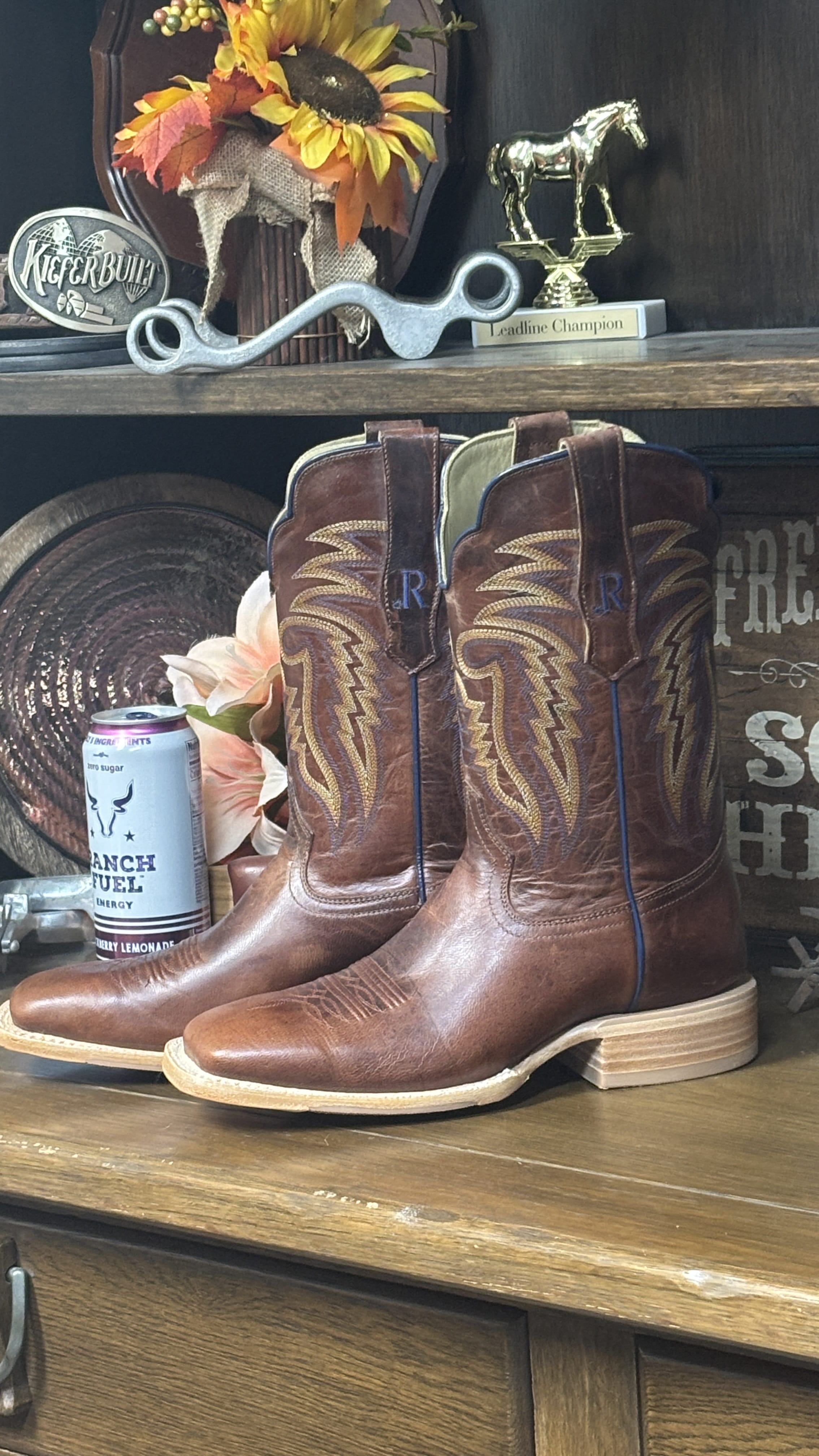Cognac Goat by R Watson - Henderson's Western Store