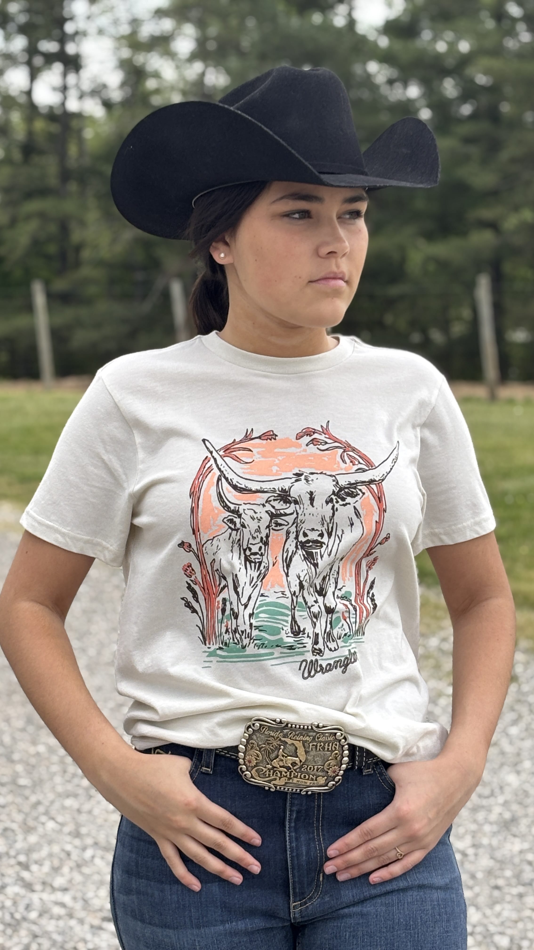 Bull Arbor Tee by Wrangler - Henderson's Western Store