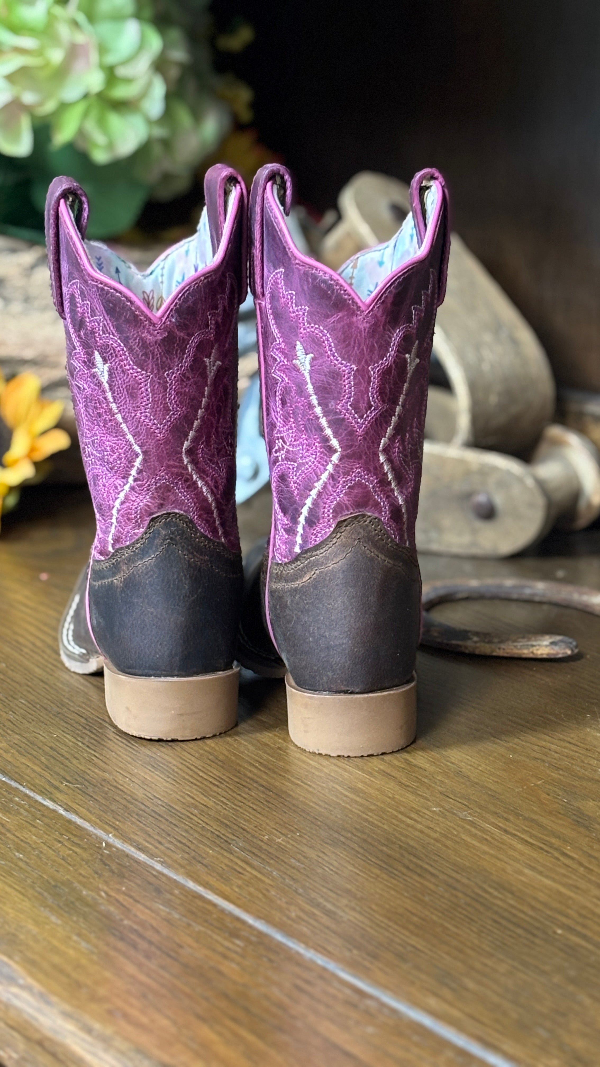Salina Boots by Dan Post ~ Pink - Henderson's Western Store