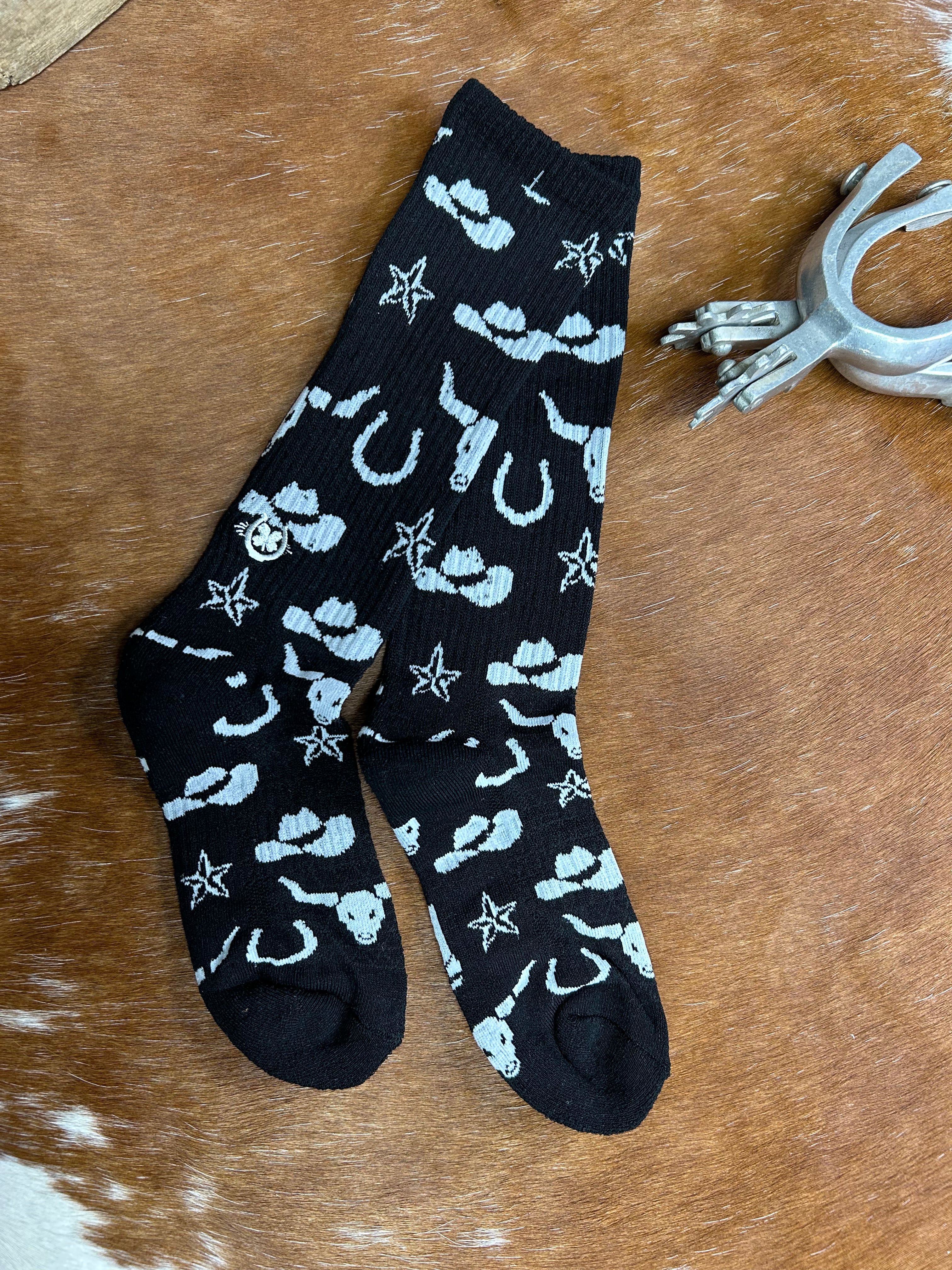 Lucky Chuck Socks ~ Get Western - Henderson's Western Store