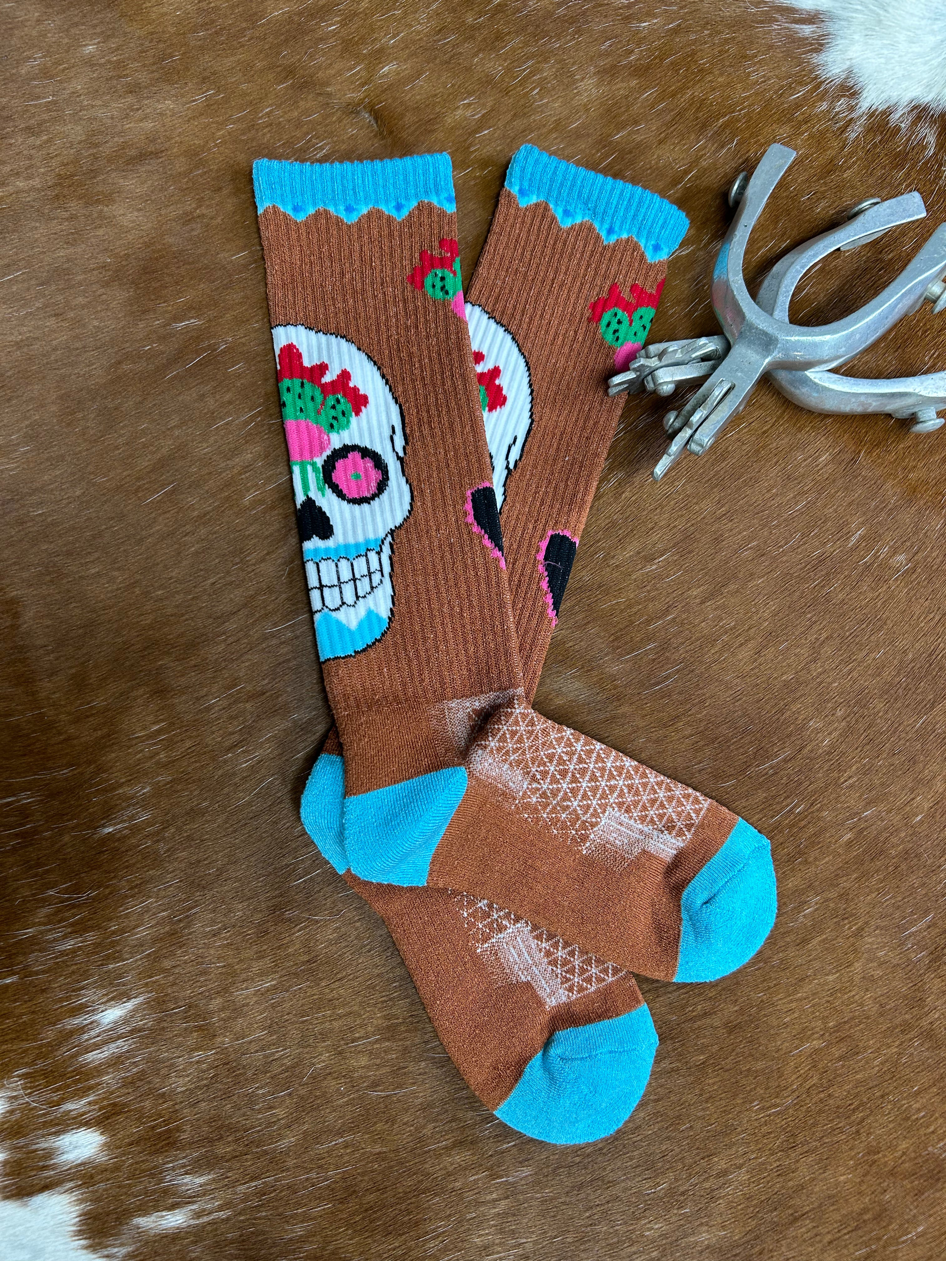 Lucky Chuck Socks ~ Viva Diva Rebel - Henderson's Western Store
