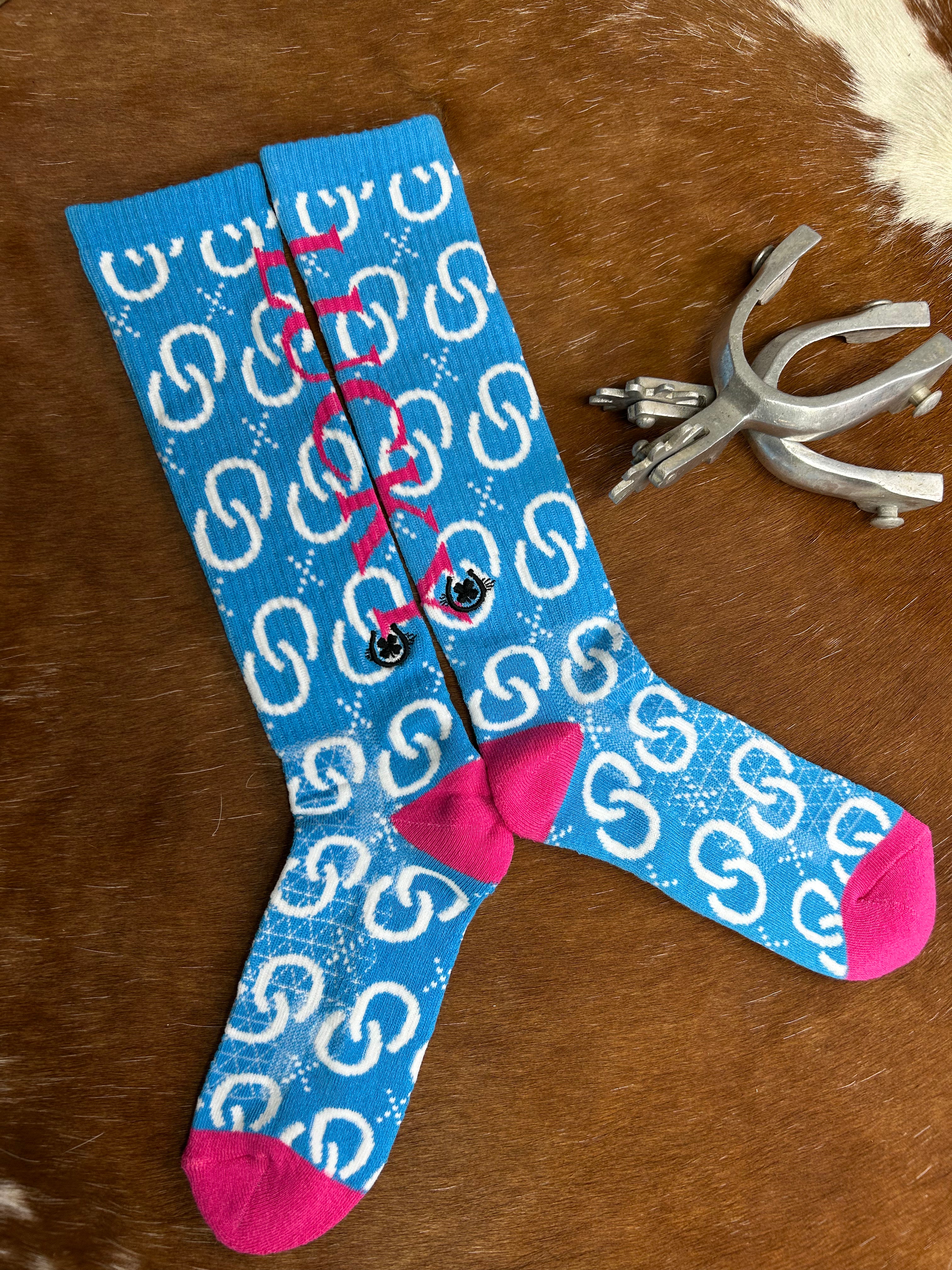 Lucky Chuck Socks ~ High Maintenance Cowgirl - Henderson's Western Store