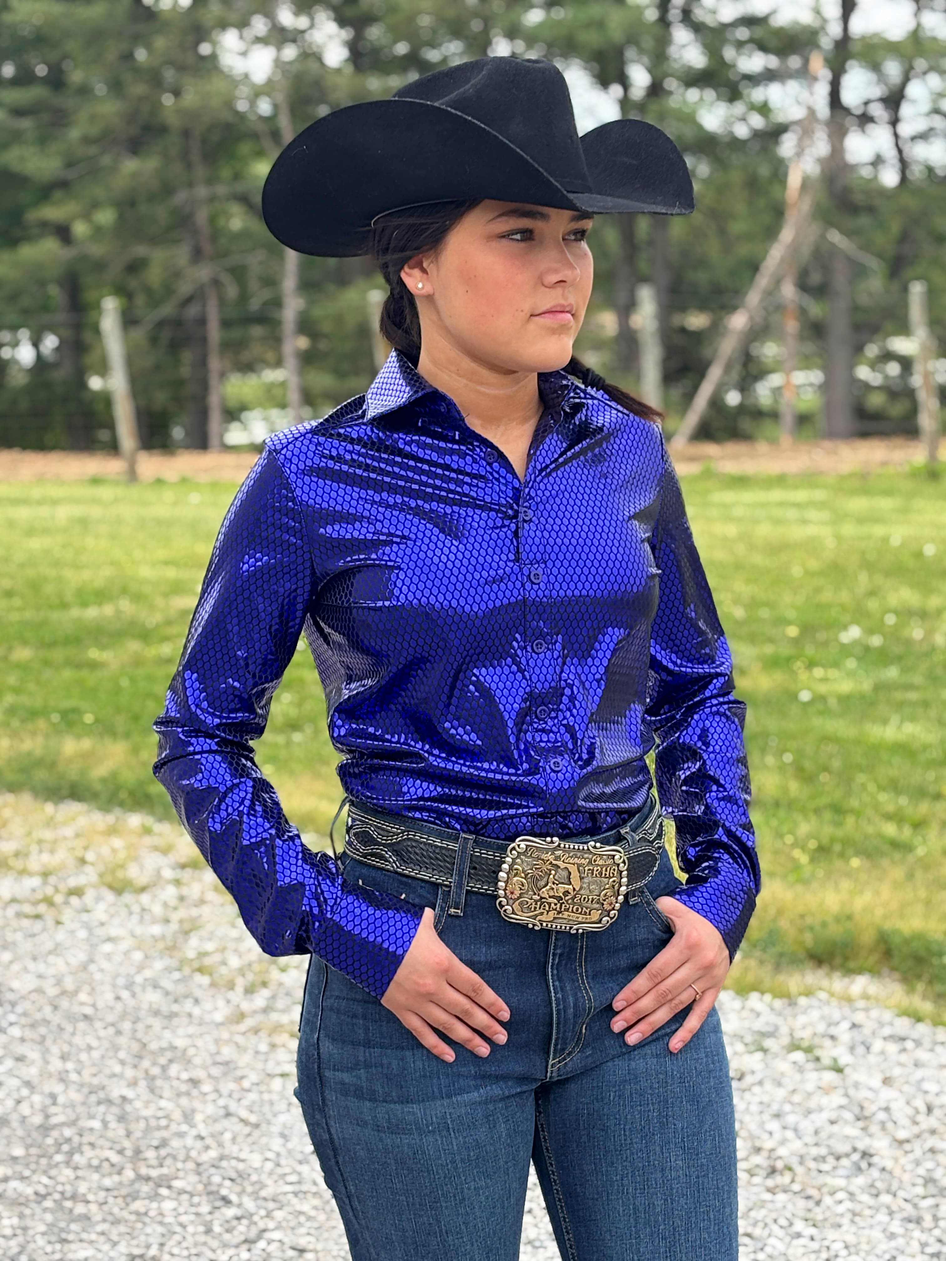 Metallic Pullover Button Up - Henderson's Western Store