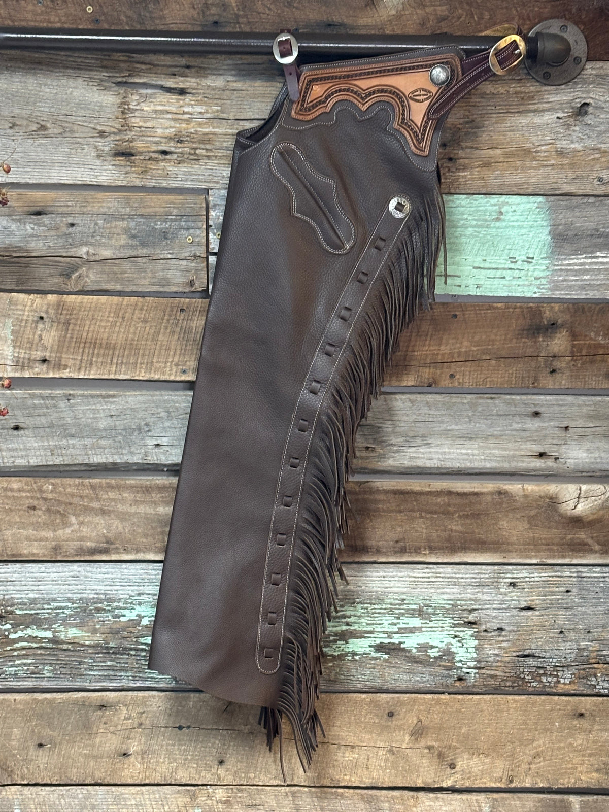 Rockin' Y Saddlery chap