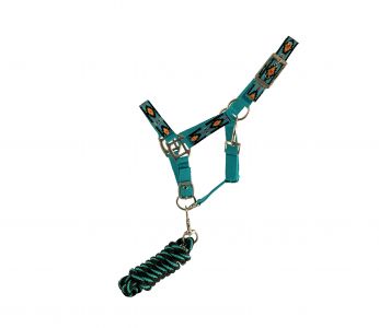 Pony Nylon Halter W/Lead - Henderson's Western Store