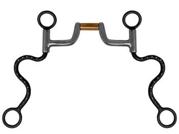 Medium Shank Copper Hinge Port Bit - Henderson's Western Store