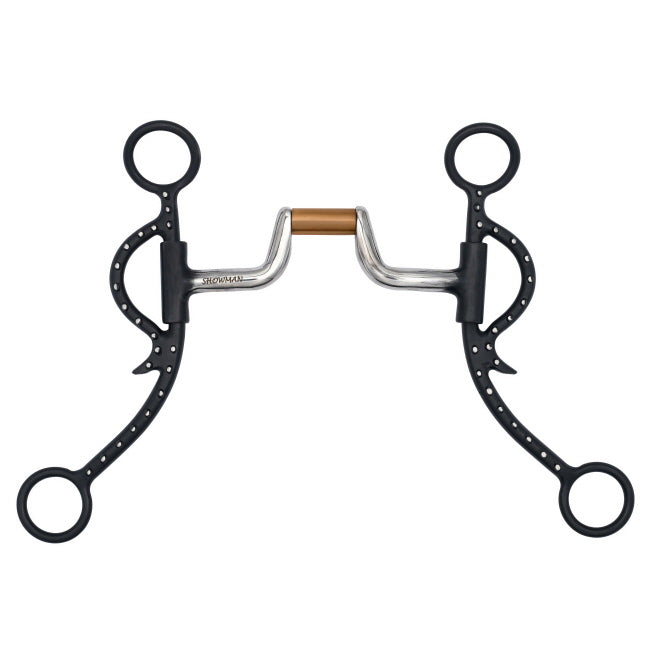 Medium Shank Copper Hinge Ported Bit - Henderson's Western Store