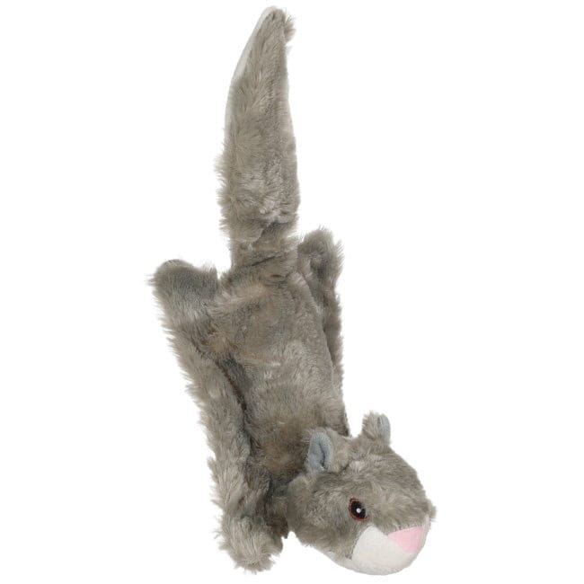 Flat Plush Squeaky Dog Toy ~ Squirrel - Henderson's Western Store