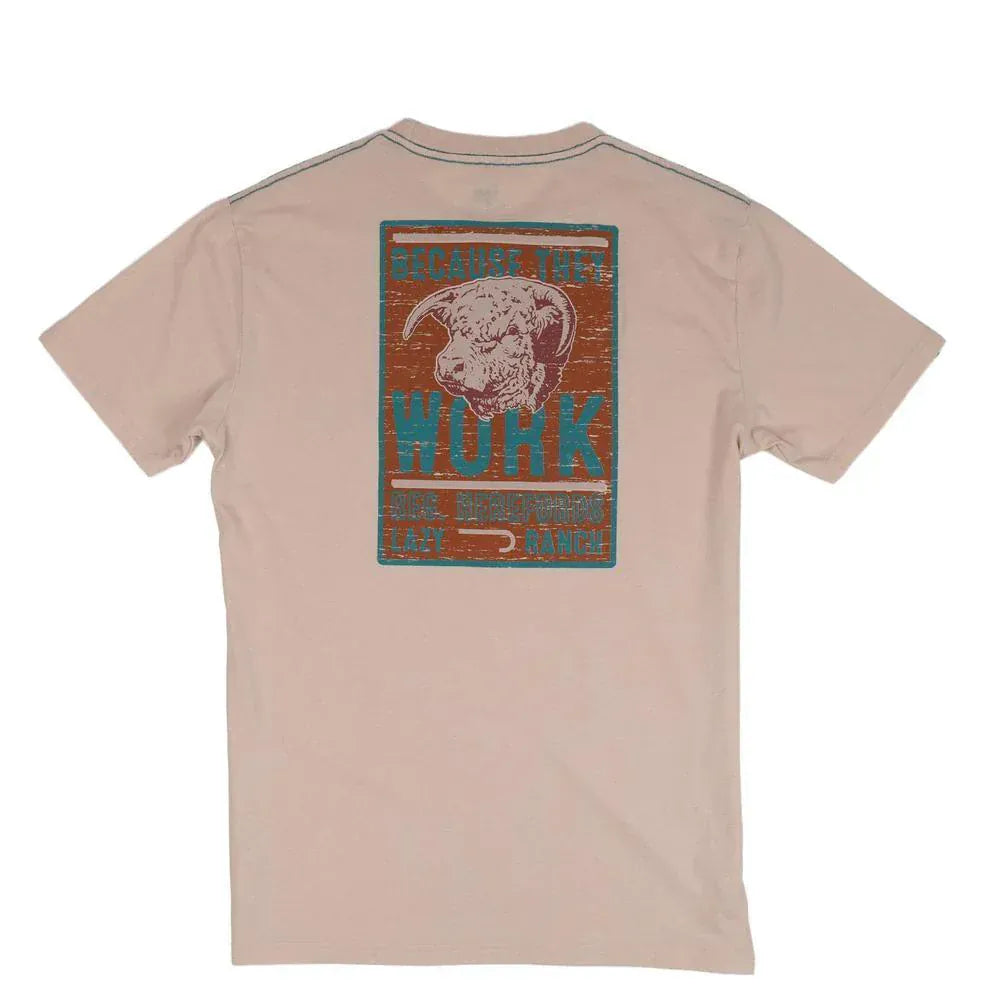 Lazy J Ranch Because They Work Tee - Henderson's Western Store