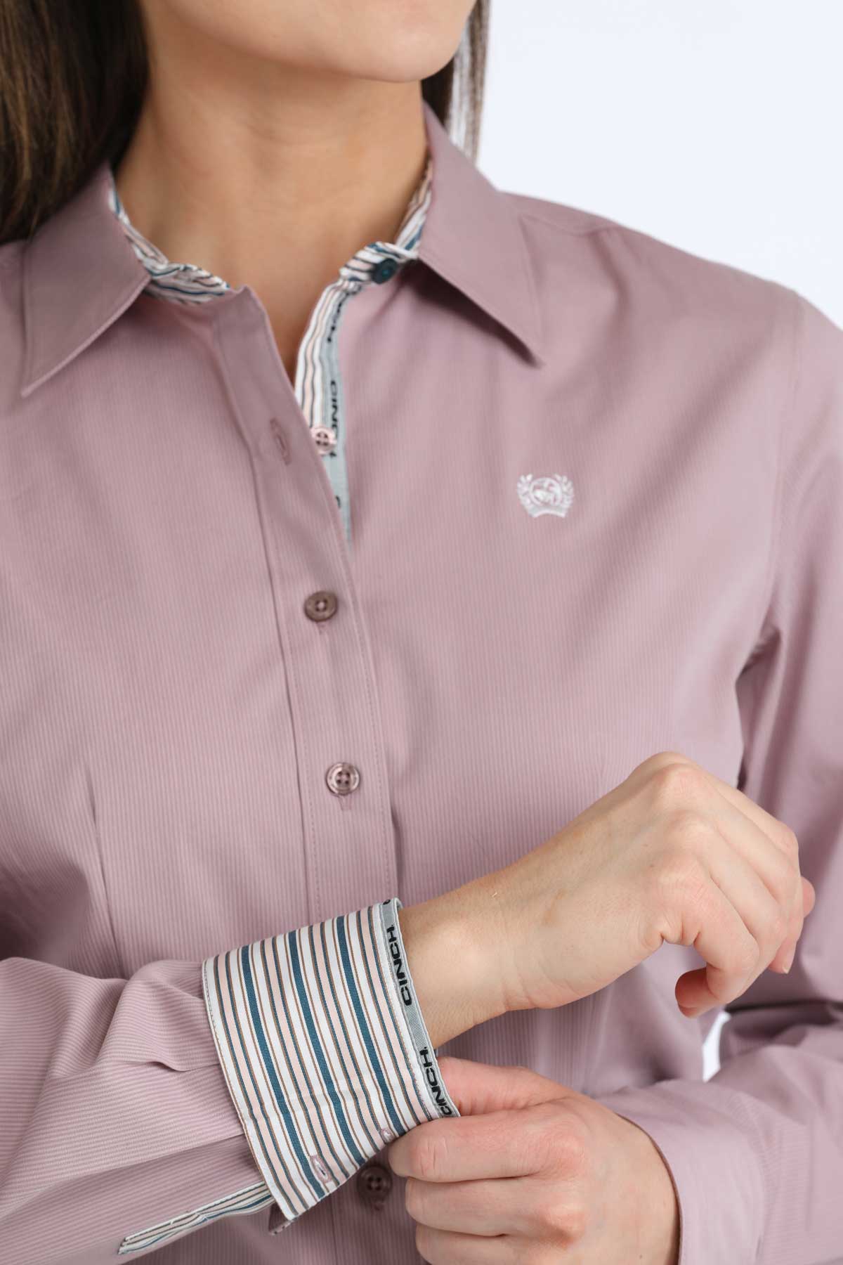 Ladies Cinch ~ Lilac Stripe - Henderson's Western Store