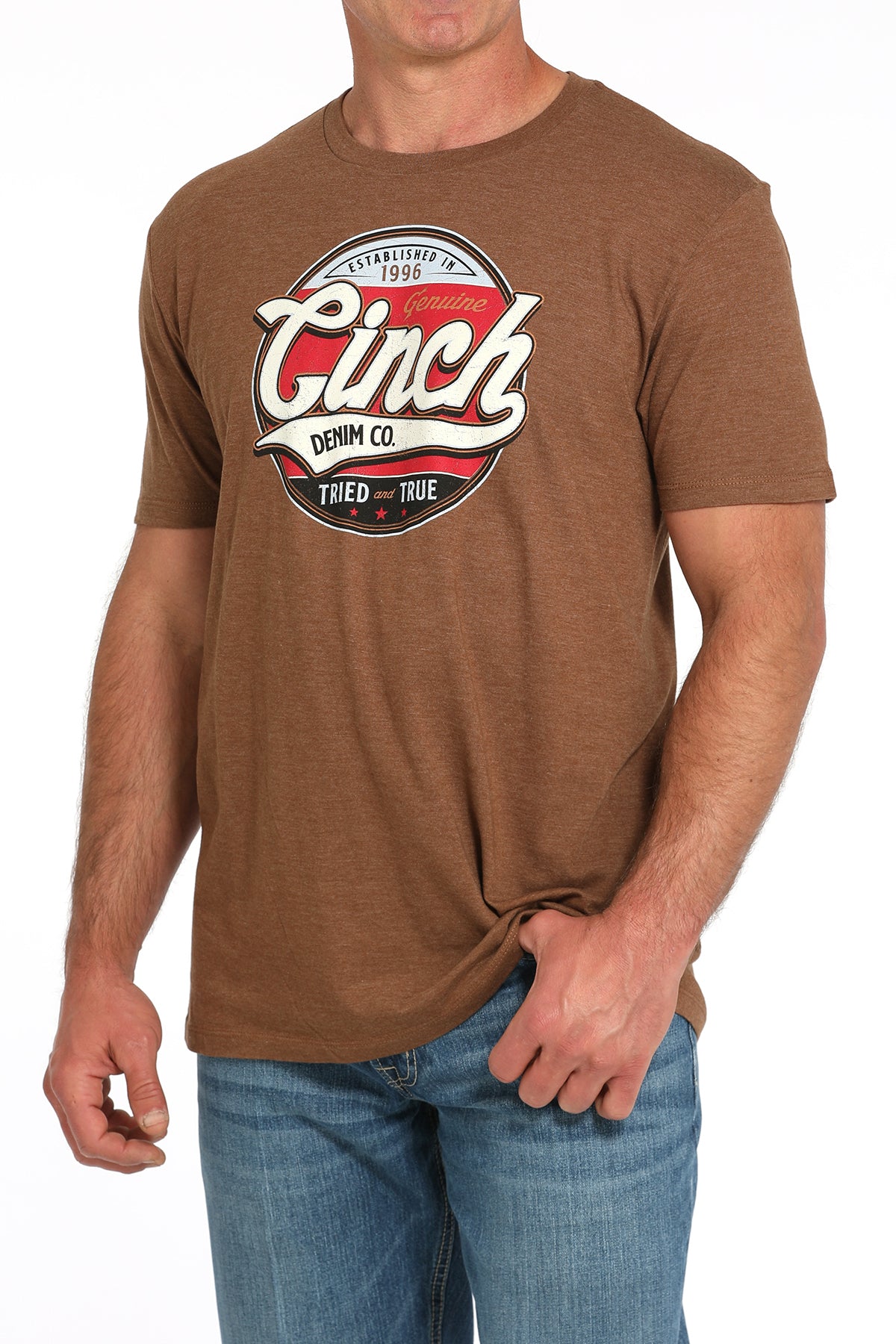 Men's Cinch Tired and True Tee - Henderson's Western Store