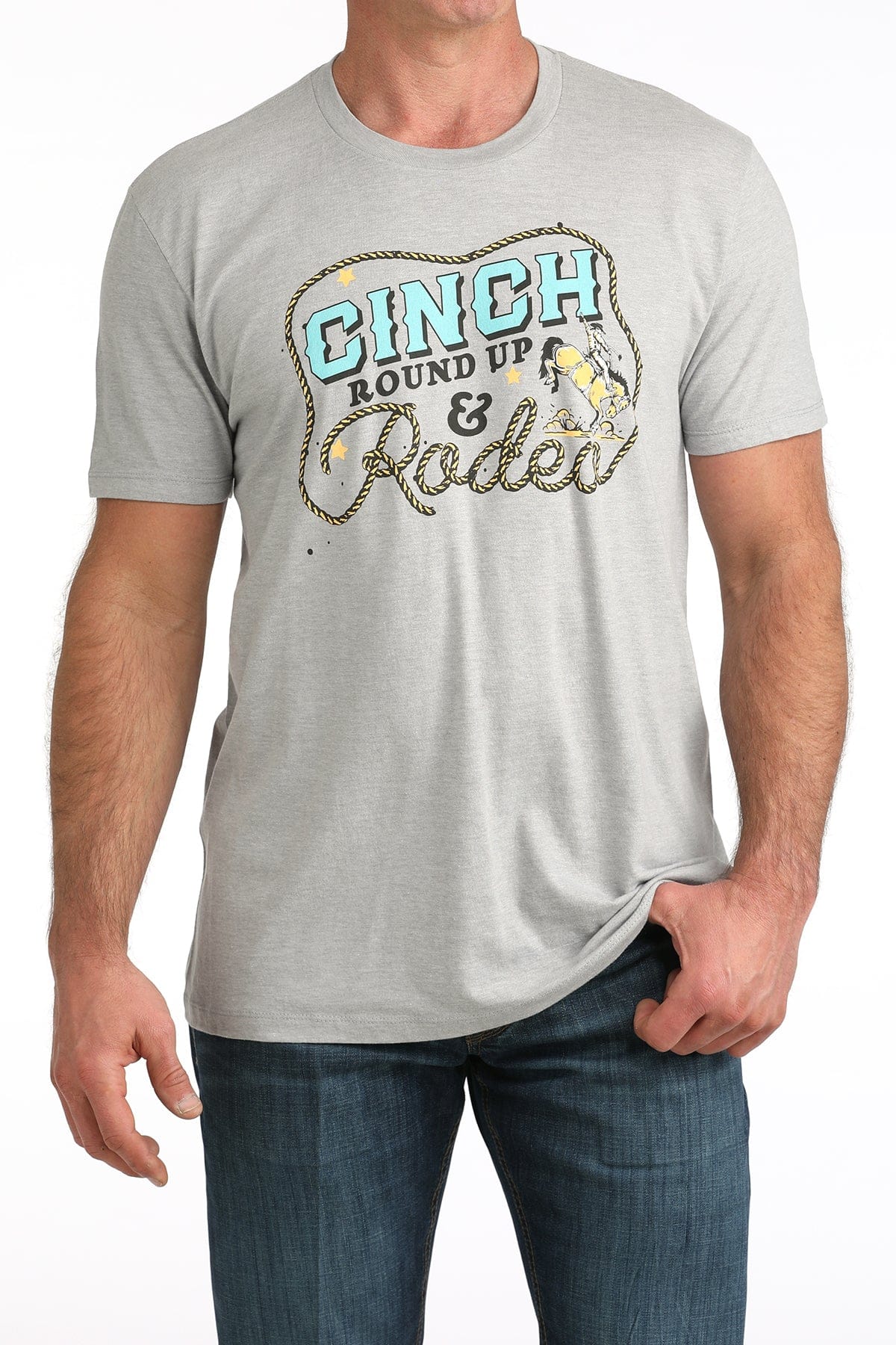 Men's Cinch Round Up Tee - Henderson's Western Store