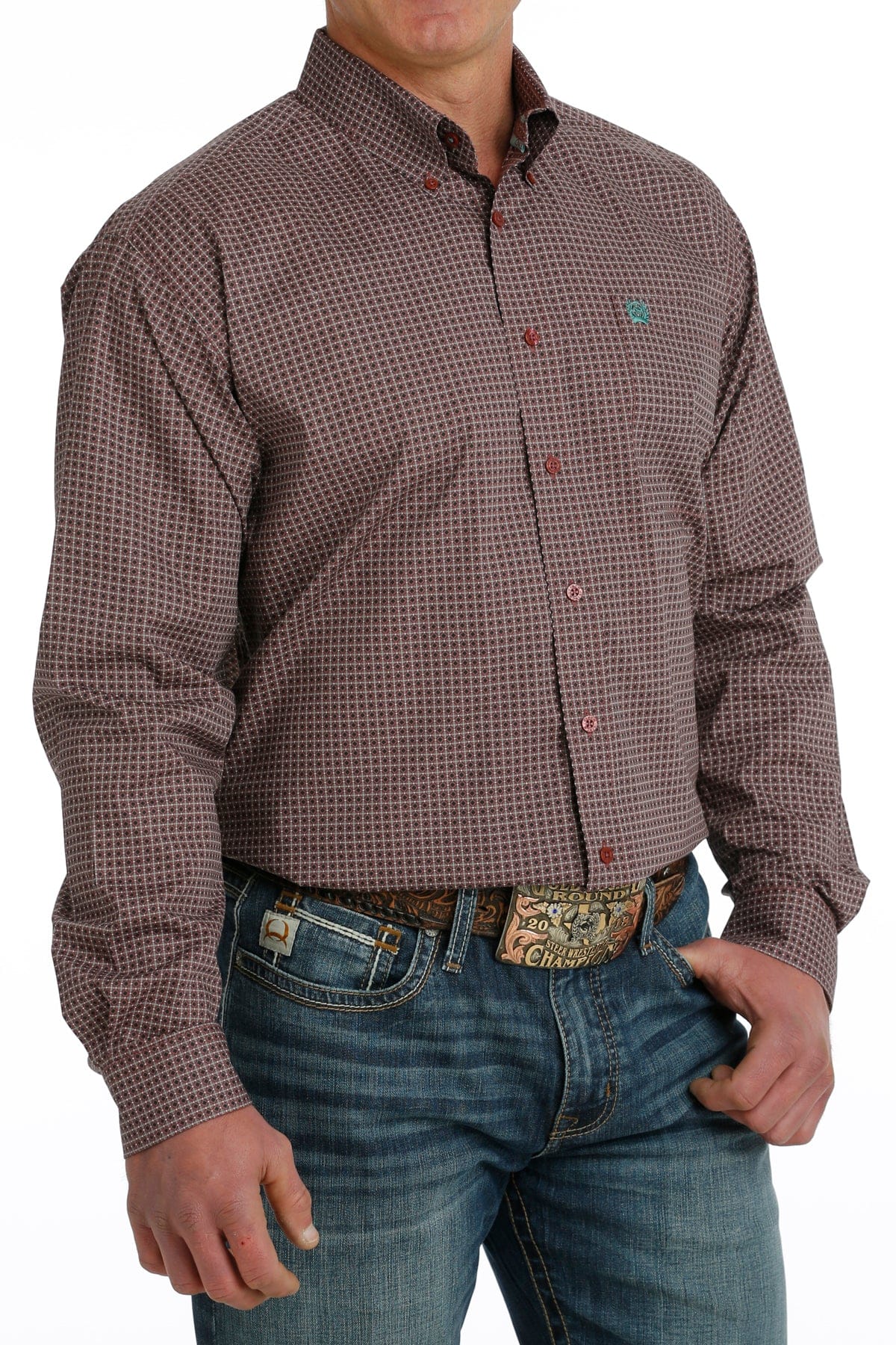 Cinch Plain Weave ~ Burgundy - Henderson's Western Store