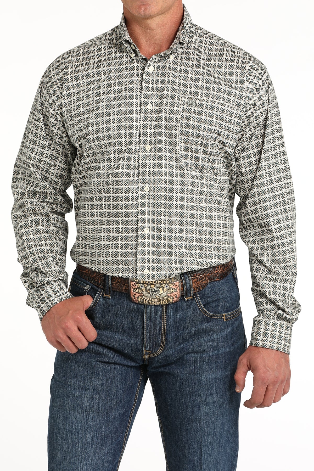 Cinch Plain Weave ~ Cream - Henderson's Western Store