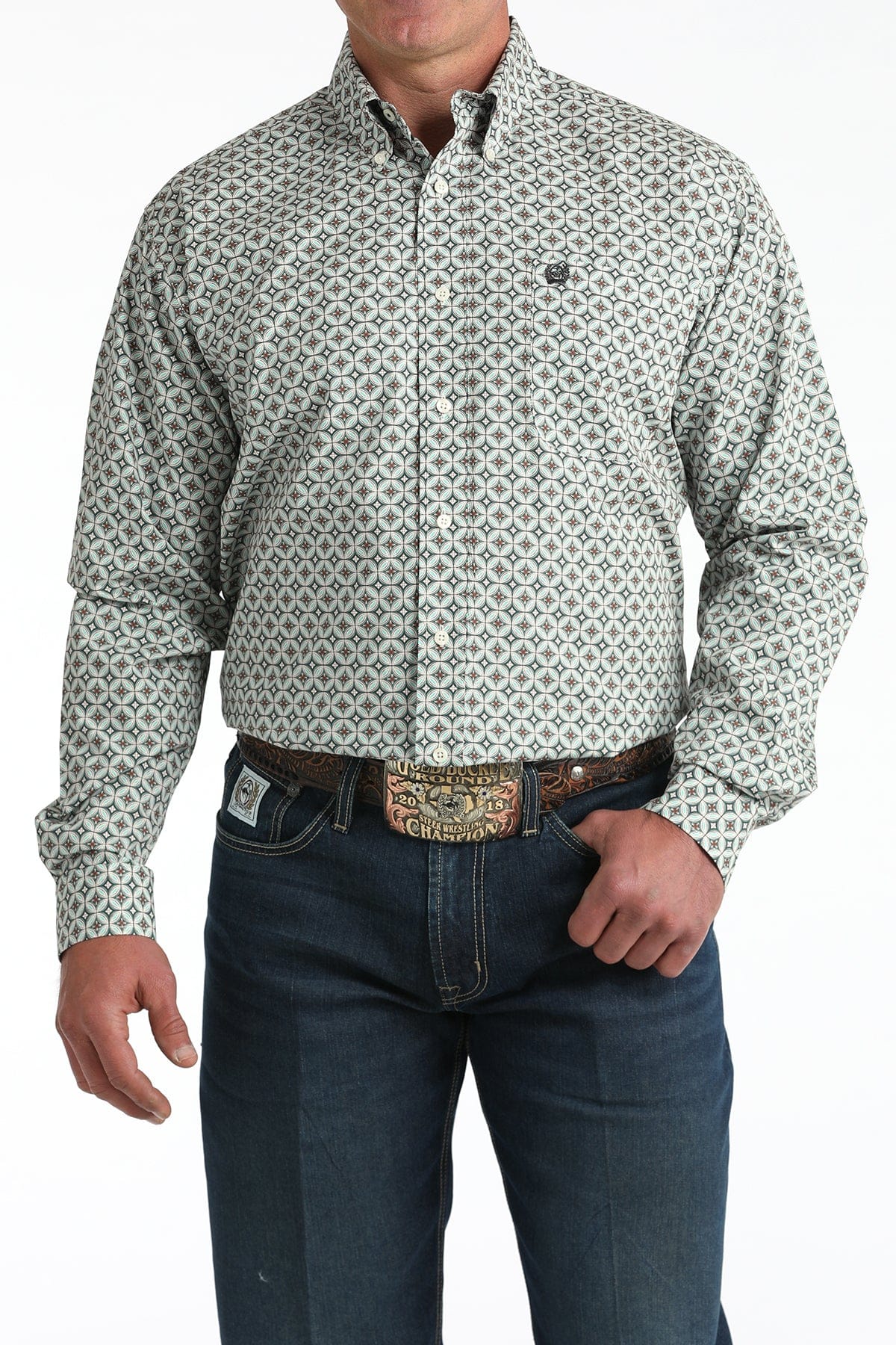 Cinch Plain Weave ~ Teal - Henderson's Western Store