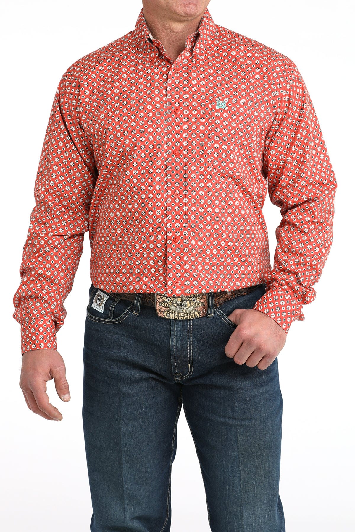 Cinch Plain Weave ~ Orange - Henderson's Western Store
