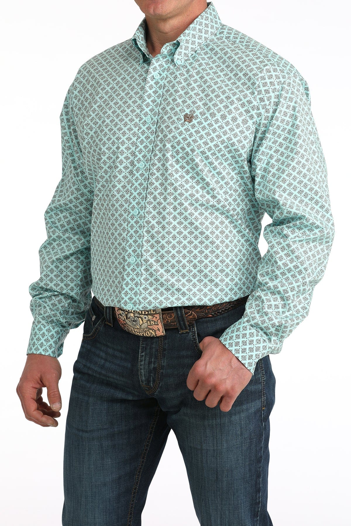 Cinch Plain Weave ~ Blue - Henderson's Western Store