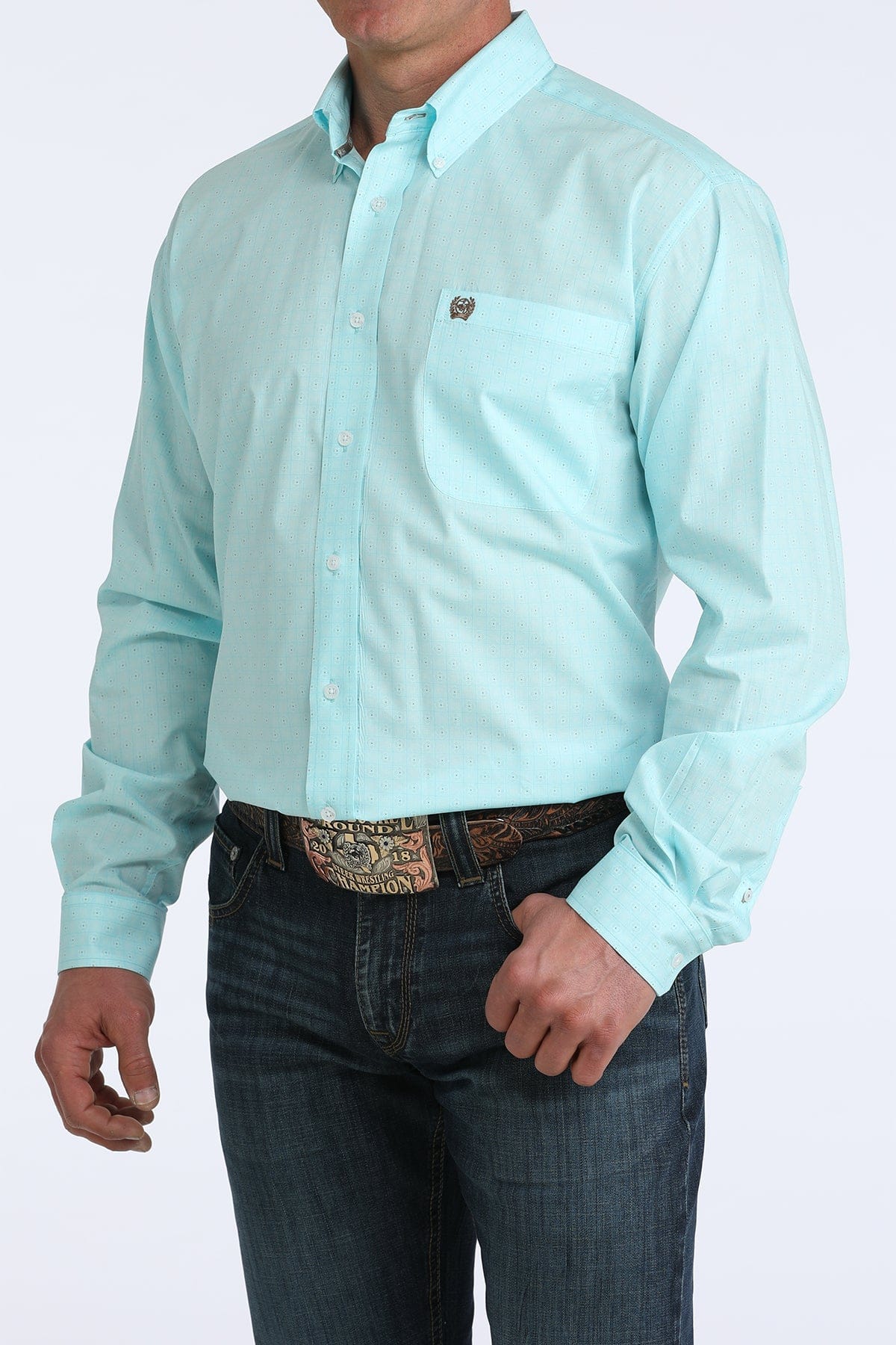 Cinch Plain Weave ~ Blue - Henderson's Western Store