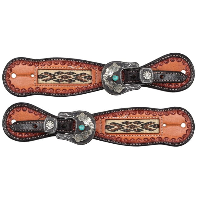 Sacred Sierra Leather Spur Straps - Henderson's Western Store