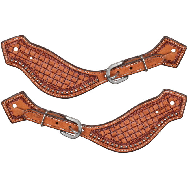 Square Dancer Leather Spur Straps - Henderson's Western Store