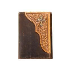 Scroll Embossed Wallet ~ Tri-Fold - Henderson's Western Store