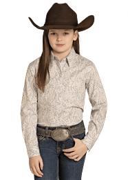Girls Print Shirt by Panhandle - Henderson's Western Store