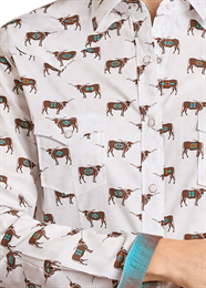Rough Stock For Her - Steer Print - Henderson's Western Store