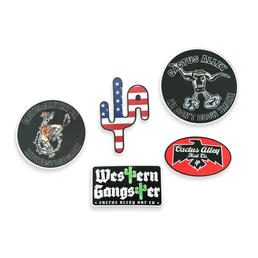 Cactus Alley Hat Co. Stickers - Henderson's Western Store
