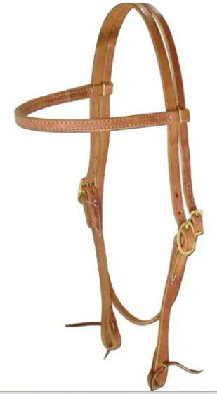 Berlin Custom Leather Mule Headstall - Henderson's Western Store