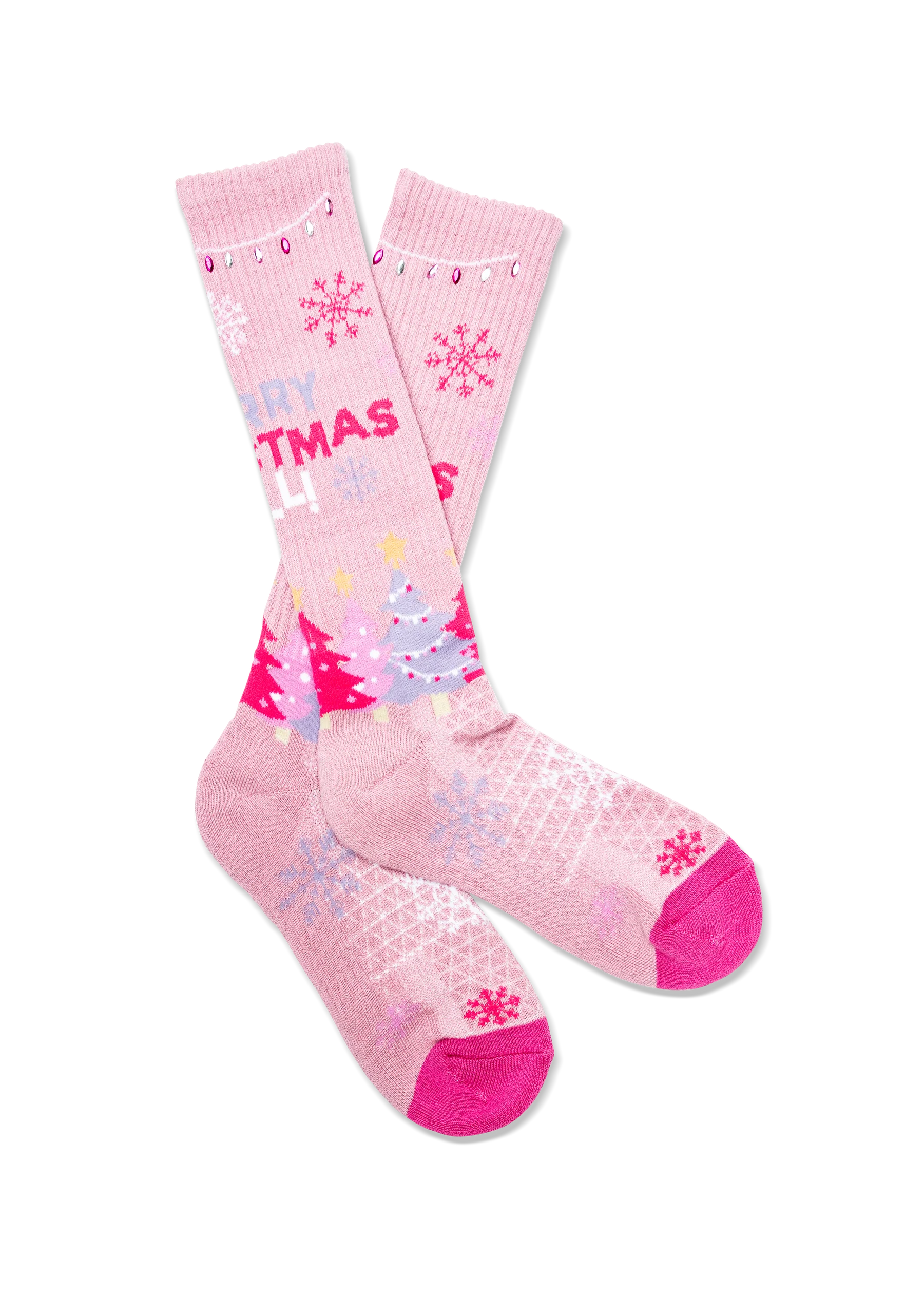 Lucky Chuck Socks ~ Merry Christmas Y'all - Henderson's Western Store