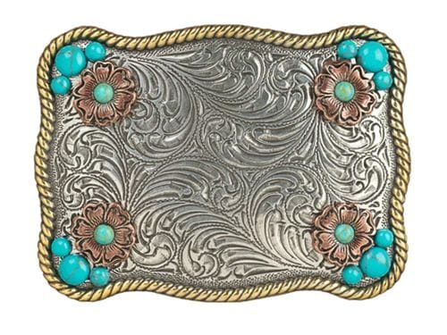 M & F WESTERN Belt Buckle