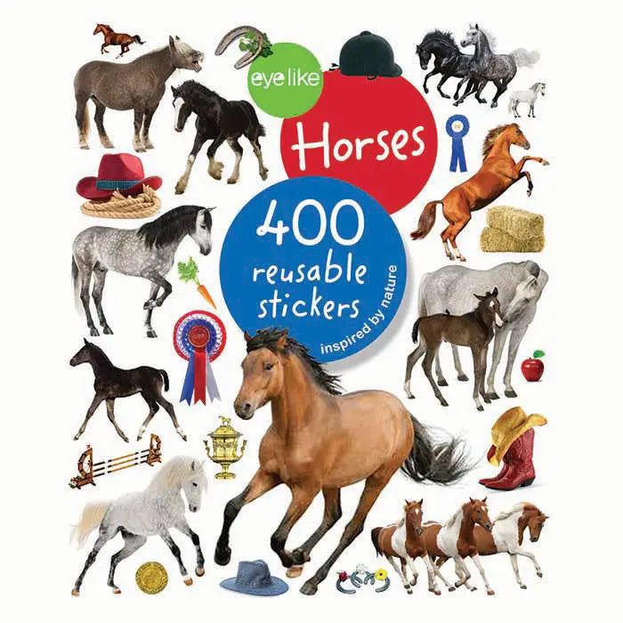 Eyelike Horses Sticker Book - Henderson's Western Store
