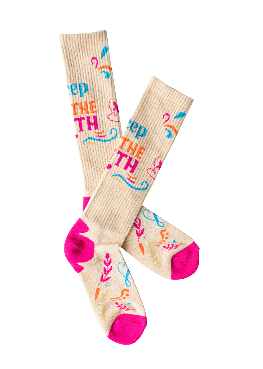 Lucky Chuck Socks ~ Keep The Faith - Henderson's Western Store