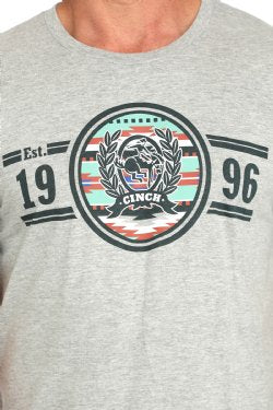 Men's Cinch Tee ~ Gray - Henderson's Western Store