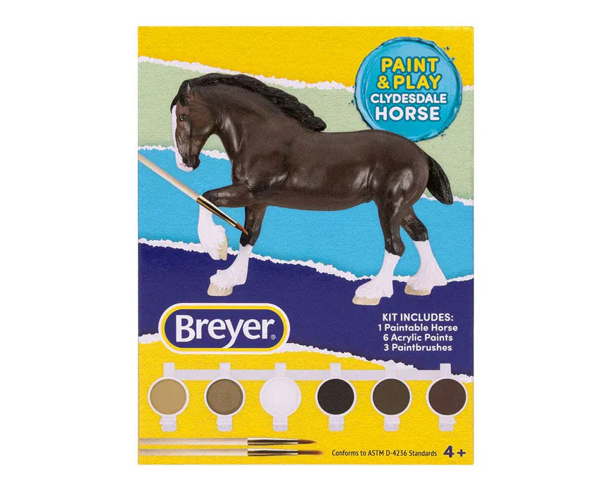 Breyer Horse Paint & Play ~ Clydesdale - Henderson's Western Store