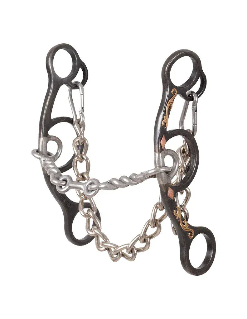 Barrel Bit ~ SS Twisted Wire - Henderson's Western Store