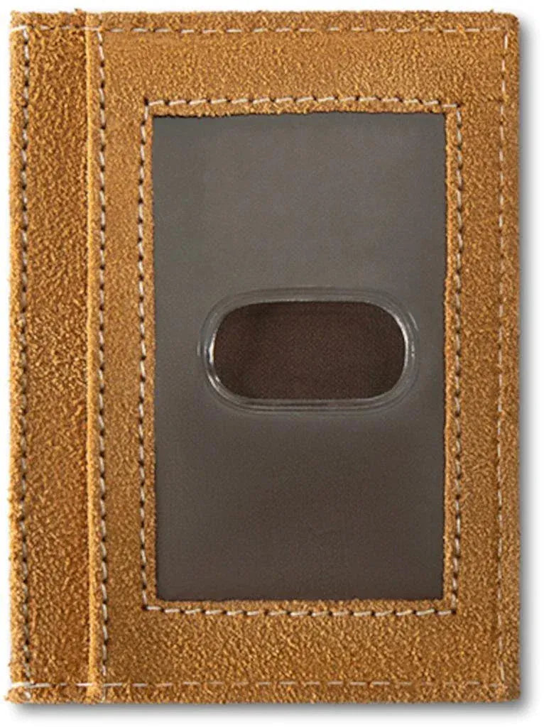 Ariat Money Clip ~ Floral Roughout - Henderson's Western Store