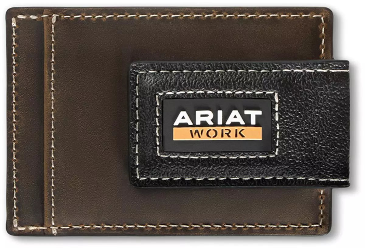 Ariat Work ~ Money Clip ~ Leather - Henderson's Western Store
