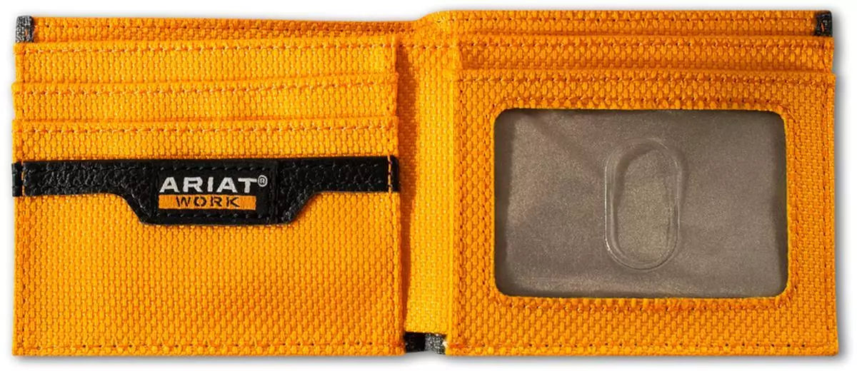 Ariat Work ~ Bi-Fold~ Grey - Henderson's Western Store