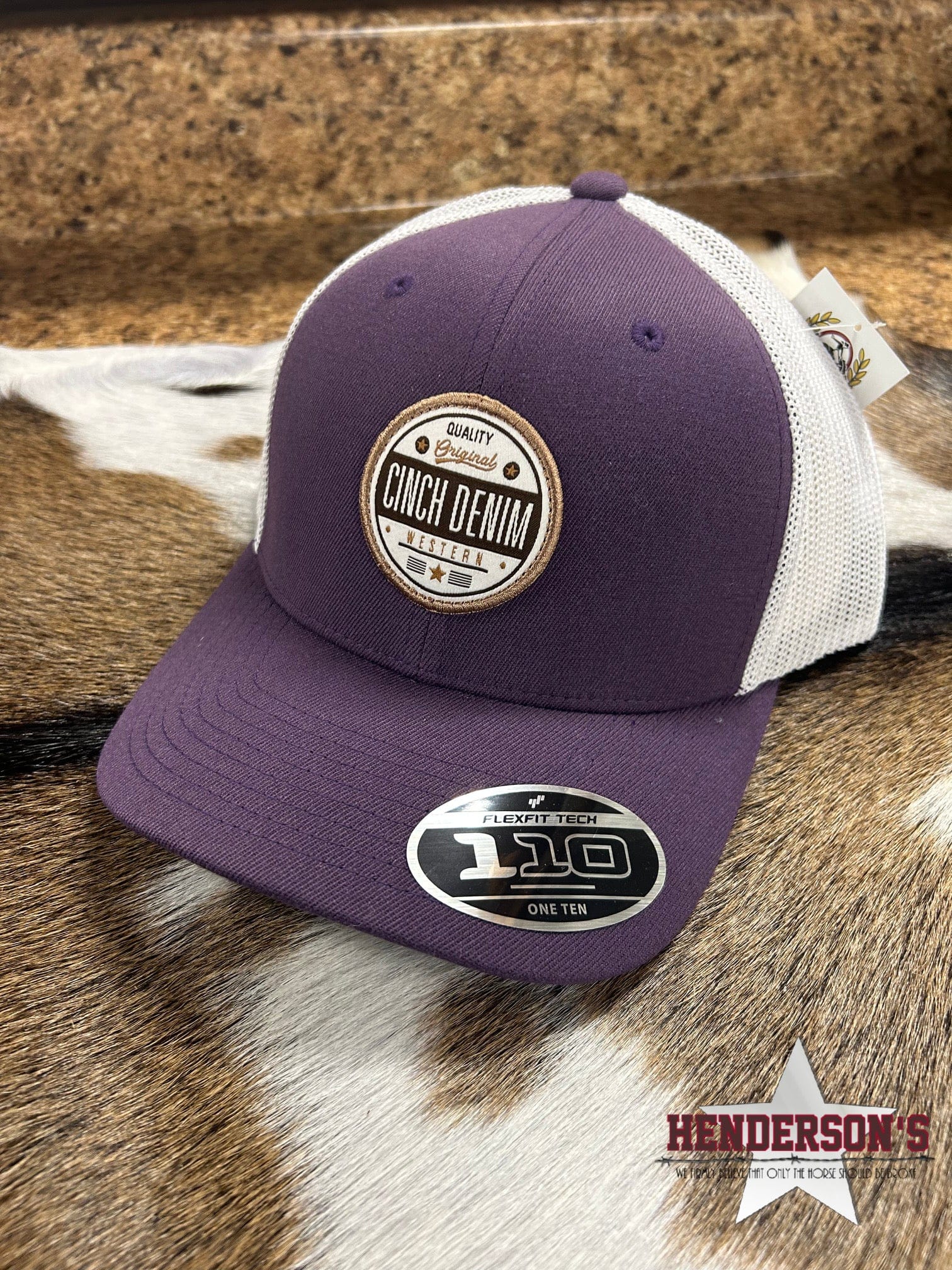 Cinch Ball Cap ~ Purple - Henderson's Western Store