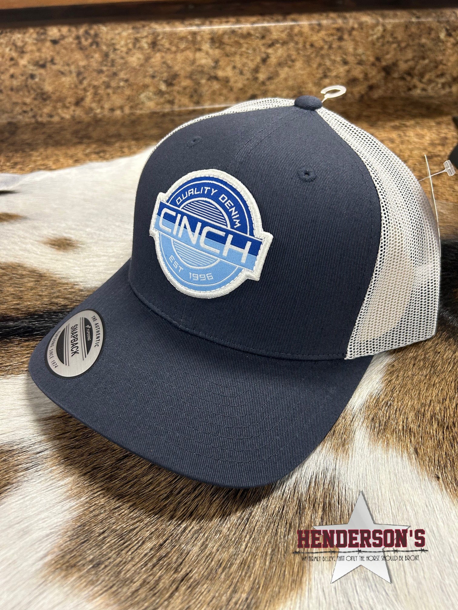 Cinch Ball Cap ~ Navy - Henderson's Western Store